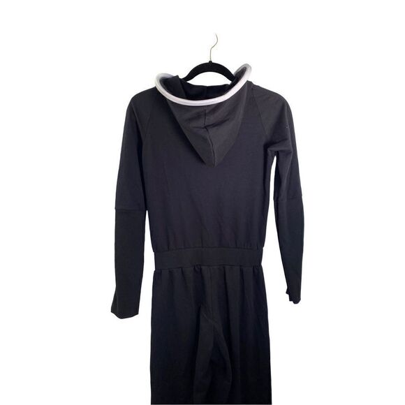 Revolution, dancewear, blackout, hooded, women’s one piece full zip, jumpsuit, s - Picture 3 of 6